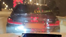 הרכב שנעצר, צילום: דוברות המשטרה